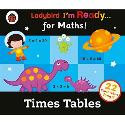 Ladybird Times Tables Audio Collection: I'M Ready For Maths - Publicité Ladybird Times Tables Audio Collection: I'M Ready For Maths - Publicité