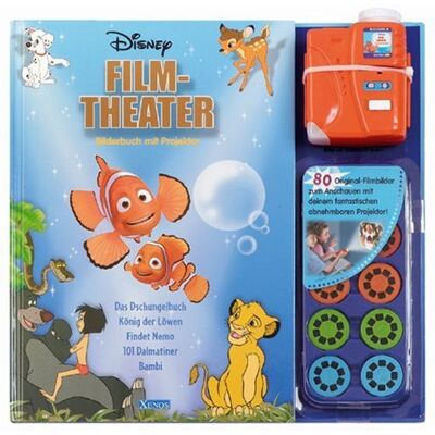 Walt Disney Disney Filmtheater / Bilderbuch Mit Projektor - Publicité Walt Disney Disney Filmtheater / Bilderbuch Mit Projektor - Publicité