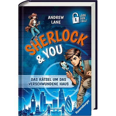 Sherlock & You, Band 1: Das Rätsel Um Das Verschwundene Haus. Ein Rätsel-Krimi Von Young Sherlock Holmes-Erfolgsautor Andrew Lane! (Sherlock & You, 1) - Publicité Sherlock & You, Band 1: Das Rätsel Um Das Verschwundene Haus. Ein Rätsel-Krimi Von Young Sherlock Holmes-Erfolgsautor Andrew Lane! (Sherlock & You, 1) - Publicité