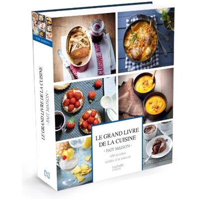 Hachette Le Grand Livre De La Cuisine Fait Maison : 450 Recettes Testées À La Maison - Publicité Hachette Le Grand Livre De La Cuisine Fait Maison : 450 Recettes Testées À La Maison - Publicité