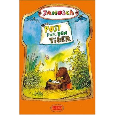 Janosch Post Für Den Tiger: Die Geschichte, Wie Der Kleine Tiger Und Der Kleine Bär Die Briefpost, Die Luftpost Und Das Telefon Erfinden. Druckschrift (Beltz & Gelberg) - Publicité Janosch Post Für Den Tiger: Die Geschichte, Wie Der Kleine Tiger Und Der Kleine Bär Die Briefpost, Die Luftpost Und Das Telefon Erfinden. Druckschrift (Beltz & Gelberg) - Publicité