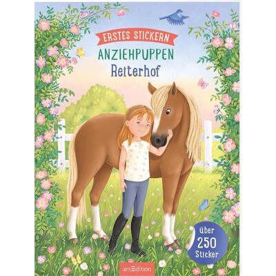 Erstes Stickern Anziehpuppen – Reiterhof: Über 250 Sticker Stickerheft Für Kinder Ab 3 Jahren - Publicité Erstes Stickern Anziehpuppen – Reiterhof: Über 250 Sticker Stickerheft Für Kinder Ab 3 Jahren - Publicité