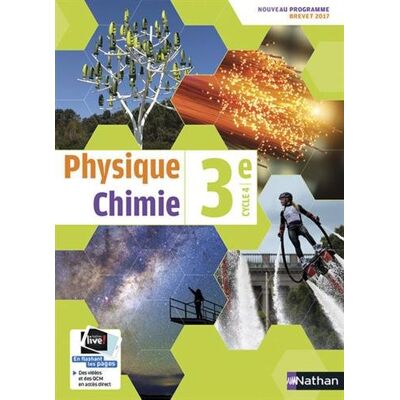 Collectif Physique Chimie 3e, Cycle 4 : Nouveau Programme, Brevet 2017 - Publicité Collectif Physique Chimie 3e, Cycle 4 : Nouveau Programme, Brevet 2017 - Publicité
