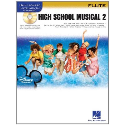 Various Instrumental Play-Along High School Musical 2 (Flute) Flt (Hal Leonard Instrumental Play-Along) - Publicité Various Instrumental Play-Along High School Musical 2 (Flute) Flt (Hal Leonard Instrumental Play-Along) - Publicité