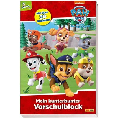 Panini Paw Patrol: Mein Kunterbunter Vorschulblock - Publicité Panini Paw Patrol: Mein Kunterbunter Vorschulblock - Publicité