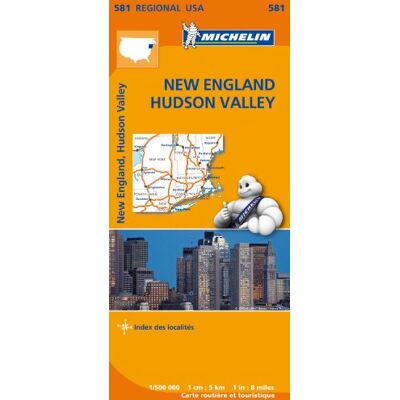 Michelin 581 New England, New York - Publicité Michelin 581 New England, New York - Publicité