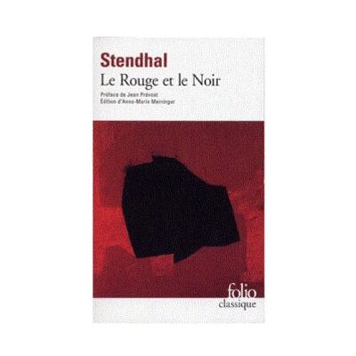 Stendhal Le Rouge Et Le Noir - Publicité Stendhal Le Rouge Et Le Noir - Publicité