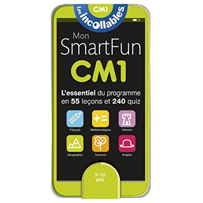 Playbac Mon Smartfun Cm1, 9-10 Ans : L'Essentiel Du Programme En 55 Leçons Et 240 Quiz - Publicité Playbac Mon Smartfun Cm1, 9-10 Ans : L'Essentiel Du Programme En 55 Leçons Et 240 Quiz - Publicité