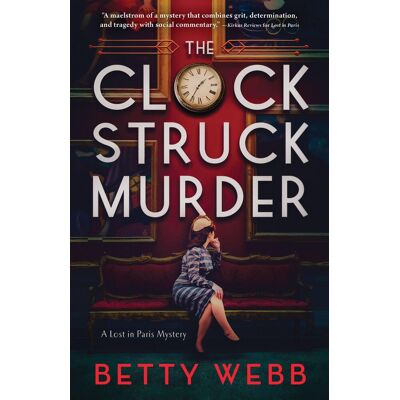 Betty Webb Clock Struck Murder (Lost In Paris) - Publicité Betty Webb Clock Struck Murder (Lost In Paris) - Publicité