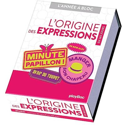 Play Bac L'Origine Des Expressions : En 365 Jours - Publicité Play Bac L'Origine Des Expressions : En 365 Jours - Publicité
