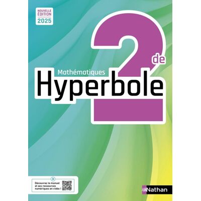 Michel Bachimont Hyperbole Mathématiques 2de : 2025 - Publicité Michel Bachimont Hyperbole Mathématiques 2de : 2025 - Publicité