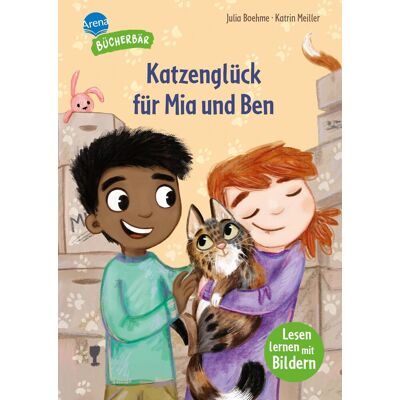 Julia Boehme Katzenglück Für Mia Und Ben: Der Bücherbär: Vorschule. Lesen Mit Bildern Zum Vor- Und Mitlesen. Bilder Ersetzen Hauptwörter. Erstlesebuch Für Jungen ... (Der Bücherbär: Lesen Lernen Mit Bildern) - Publicité Julia Boehme Katzenglück Für Mia Und Ben: Der Bücherbär: Vorschule. Lesen Mit Bildern Zum Vor- Und Mitlesen. Bilder Ersetzen Hauptwörter. Erstlesebuch Für Jungen ... (Der Bücherbär: Lesen Lernen Mit Bildern) - Publicité