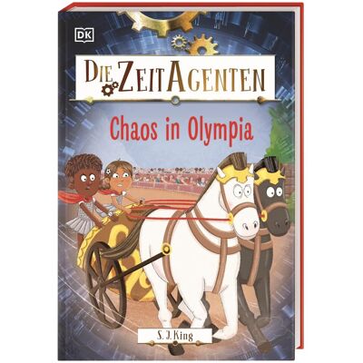 King, S. J. Die Zeit-Agenten 2. Chaos In Olympia: Ein Actionreiches Zeitreise-Abenteuer Mit Spannendem Geschichtswissen. Für Kinder Ab 7 Jahren - Publicité King, S. J. Die Zeit-Agenten 2. Chaos In Olympia: Ein Actionreiches Zeitreise-Abenteuer Mit Spannendem Geschichtswissen. Für Kinder Ab 7 Jahren - Publicité