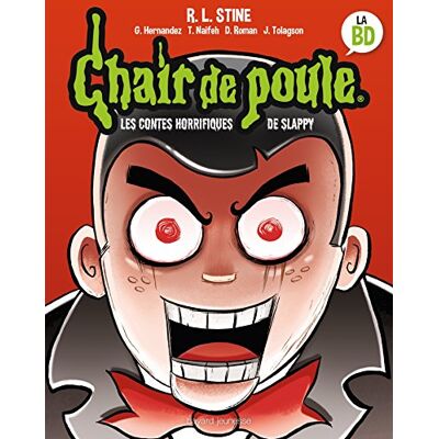 Stine, R. L. Chair De Poule : Les Contes Horrifiques De Slappy : La Bd - Publicité Stine, R. L. Chair De Poule : Les Contes Horrifiques De Slappy : La Bd - Publicité