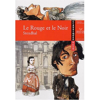 Stendhal Le Rouge Et Le Noir (1830) - Publicité Stendhal Le Rouge Et Le Noir (1830) - Publicité