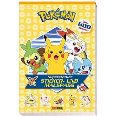 Panini Pokémon: Superstarker Sticker- Und Malspaß: Über 600 Sticker - Publicité Panini Pokémon: Superstarker Sticker- Und Malspaß: Über 600 Sticker - Publicité