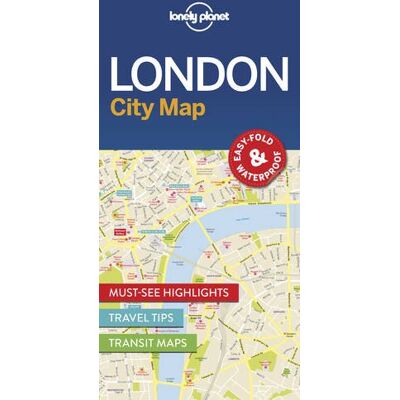 Lonely Planet London City Map (Travel Guide) - Publicité Lonely Planet London City Map (Travel Guide) - Publicité