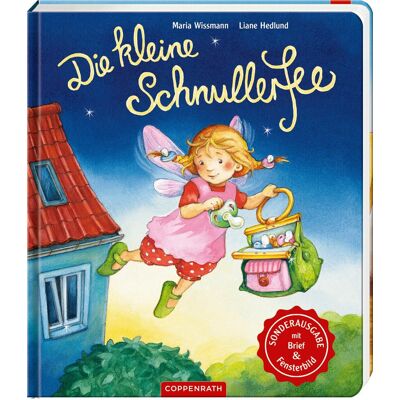 Die Kleine Schnullerfee: Sonderausgabe Mit Fensterbild Und Brief: Pappbilderbuch Für Kinder Ab 3 Jahren Zum Thema Schnullerentwöhnung - Publicité Die Kleine Schnullerfee: Sonderausgabe Mit Fensterbild Und Brief: Pappbilderbuch Für Kinder Ab 3 Jahren Zum Thema Schnullerentwöhnung - Publicité