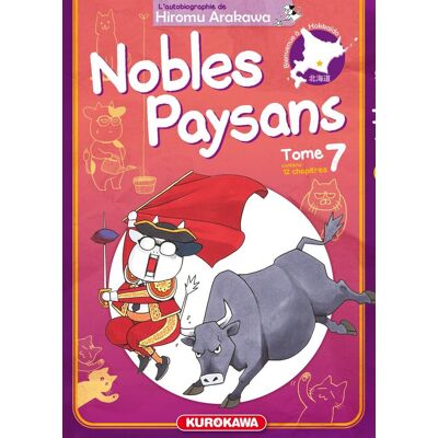 Nobles Paysans : L'Autobiographie De Hiromu Arakawa. Vol. 7 - Publicité Nobles Paysans : L'Autobiographie De Hiromu Arakawa. Vol. 7 - Publicité