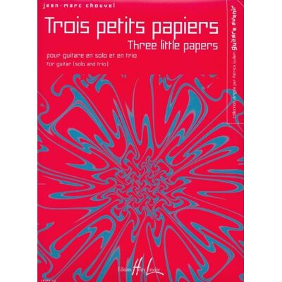 Jean-Marc Chouvel Petits Papiers (3) - Publicité Jean-Marc Chouvel Petits Papiers (3) - Publicité