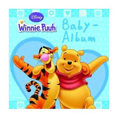 Walt Disney Disney: Baby-Album Winnie Puuh Blau: Wattiert - Publicité Walt Disney Disney: Baby-Album Winnie Puuh Blau: Wattiert - Publicité