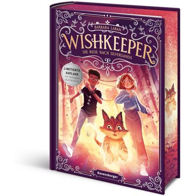 Barbara Laban Wishkeeper, Band 2: Die Reise Nach Silversands (Wunschwesen-Fantasy Von Der Mitternachtskatzen-Autorin Für Kinder Ab 9 Jahren) - Publicité Barbara Laban Wishkeeper, Band 2: Die Reise Nach Silversands (Wunschwesen-Fantasy Von Der Mitternachtskatzen-Autorin Für Kinder Ab 9 Jahren) - Publicité
