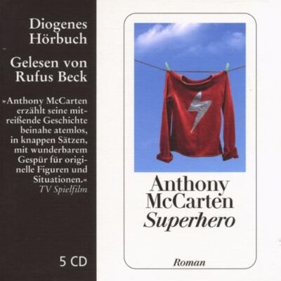 Anthony McCarten Superhero - Publicité Anthony McCarten Superhero - Publicité
