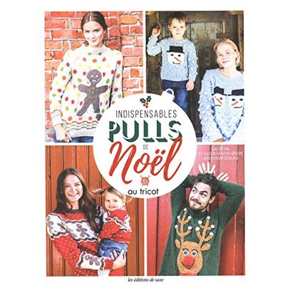 Collectif Pulls De Noël : 24 Modèles Au Tricot Pour Les Fêtes - Publicité Collectif Pulls De Noël : 24 Modèles Au Tricot Pour Les Fêtes - Publicité