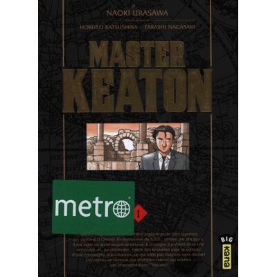 Naoki Urasawa Master Keaton. Vol. 1 - Publicité Naoki Urasawa Master Keaton. Vol. 1 - Publicité