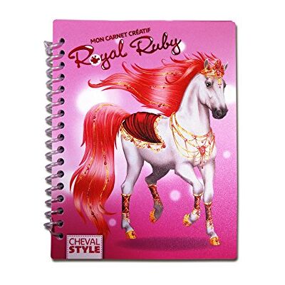 Collectif Mon Carnet Créatif : Royal Ruby - Publicité Collectif Mon Carnet Créatif : Royal Ruby - Publicité