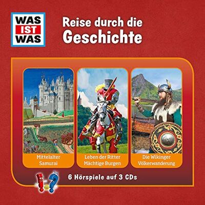 Was Ist Was - 3-Cd Hörspielbox Vol. 12 - Reise Durch Die Geschichte - Publicité Was Ist Was - 3-Cd Hörspielbox Vol. 12 - Reise Durch Die Geschichte - Publicité
