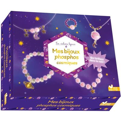 Roxane Guéguen Mes Bijoux Phosphos Cosmiques : Coffret Avec Accessoires - Publicité Roxane Guéguen Mes Bijoux Phosphos Cosmiques : Coffret Avec Accessoires - Publicité