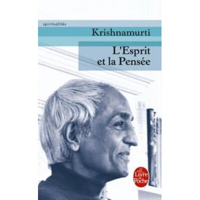 Krishnamurti L'Esprit Et La Pensée - Publicité Krishnamurti L'Esprit Et La Pensée - Publicité