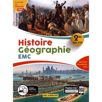 Collectif Histoire Géographie, Enseignement Moral Et Civique 2de Bac Pro : Nouveaux Programmes 2019 - Publicité Collectif Histoire Géographie, Enseignement Moral Et Civique 2de Bac Pro : Nouveaux Programmes 2019 - Publicité
