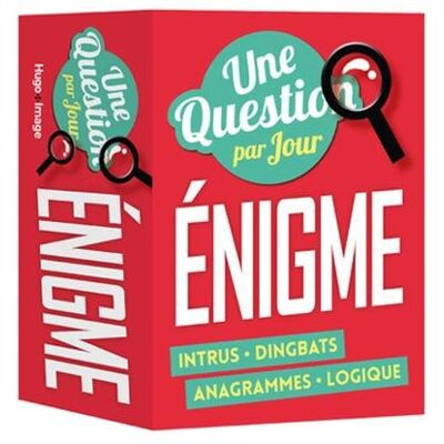 Collectif Enigme : Une Question Par Jour : Intrus, Dingbats, Anagrammes, Logique - Publicité Collectif Enigme : Une Question Par Jour : Intrus, Dingbats, Anagrammes, Logique - Publicité