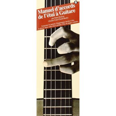 Various Manuel D'Accords De L'Etui A Guitare Gtr - Publicité Various Manuel D'Accords De L'Etui A Guitare Gtr - Publicité