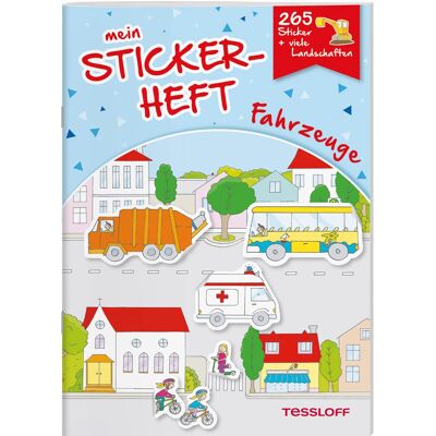 Elisabeth Kiefmann Mein Stickerheft. Fahrzeuge: Mit 265 Stickern! - Publicité Elisabeth Kiefmann Mein Stickerheft. Fahrzeuge: Mit 265 Stickern! - Publicité