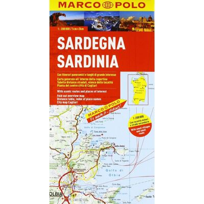 Marco Polo Karte Italien 15. Sardinien 1 : 200 000 - Publicité Marco Polo Karte Italien 15. Sardinien 1 : 200 000 - Publicité