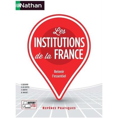 Collectif Les Institutions De La France : Retenir L'Essentiel - Publicité Collectif Les Institutions De La France : Retenir L'Essentiel - Publicité