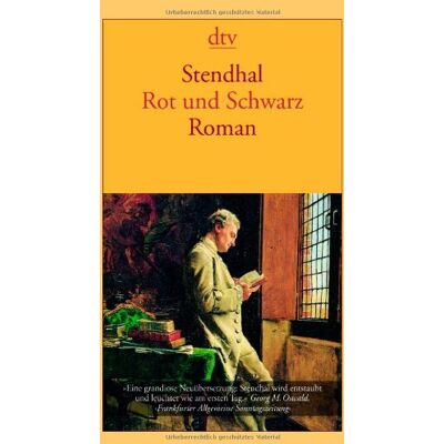 Stendhal Rot Und Schwarz: Chronik Aus Dem 19. Jahrhundert Roman - Publicité Stendhal Rot Und Schwarz: Chronik Aus Dem 19. Jahrhundert Roman - Publicité