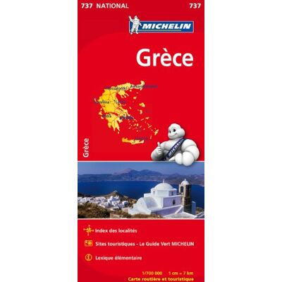 Collectif Michelin Carte Grèce Michelin - Publicité Collectif Michelin Carte Grèce Michelin - Publicité