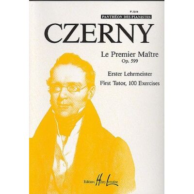 Czerny Le Premier Maître Op.599 - Publicité Czerny Le Premier Maître Op.599 - Publicité