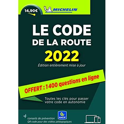 Michelin Le Code De La Route 2022 : Toutes Les Clés Pour Passer Votre Code En Autonomie - Publicité Michelin Le Code De La Route 2022 : Toutes Les Clés Pour Passer Votre Code En Autonomie - Publicité