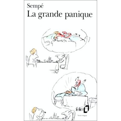 Sempé La Grande Panique - Publicité Sempé La Grande Panique - Publicité