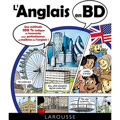 Larousse L'Anglais En Bd - Publicité Larousse L'Anglais En Bd - Publicité