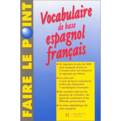 Fernand Pau Vocabulaire De Base Espagnol-Français - Publicité Fernand Pau Vocabulaire De Base Espagnol-Français - Publicité