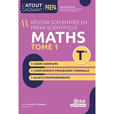 Nicolas Mouity Nzamba Réussir Son Entrée En Prépa Scientifique : Maths Terminale. Vol. 1 - Publicité Nicolas Mouity Nzamba Réussir Son Entrée En Prépa Scientifique : Maths Terminale. Vol. 1 - Publicité