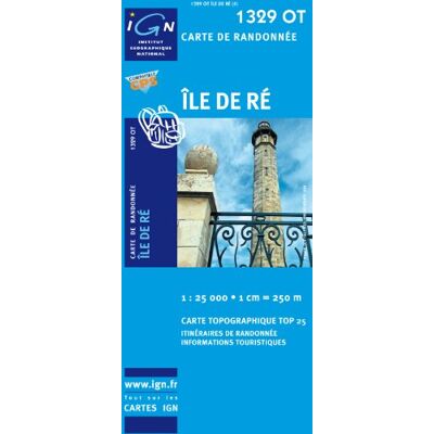 Collectif Île De Ré 1 : 25 000: Ign.1329ot - Publicité Collectif Île De Ré 1 : 25 000: Ign.1329ot - Publicité