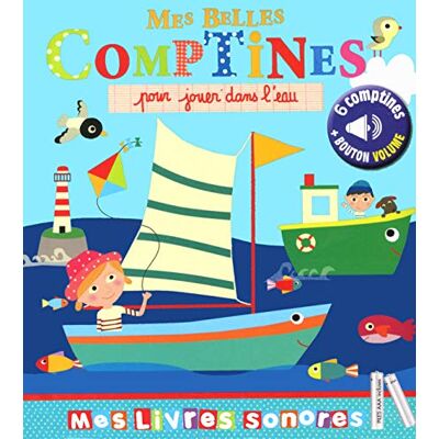 Collectif Mes Belles Comptines Pour Jouer Dans L'Eau - Publicité Collectif Mes Belles Comptines Pour Jouer Dans L'Eau - Publicité
