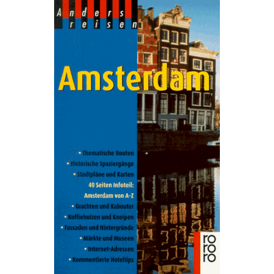 Bertlein, Reinhold F. Anders Reisen: Amsterdam. Publicité Bertlein, Reinhold F. Anders Reisen: Amsterdam. Publicité